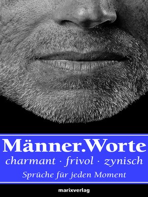 cover image of Männer.Worte